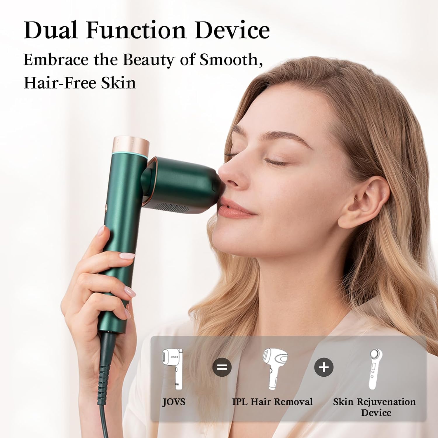 JOVS Venus Pro IPL Hair Removal for Women and Men - TECHTOYSHUB