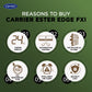 Carrier 2 Ton 5 Star Wi-Fi Inverter Split AC (Copper, Convertible 6-in-1 Cooling, Smart Display, PM 2.5 Filter,White)