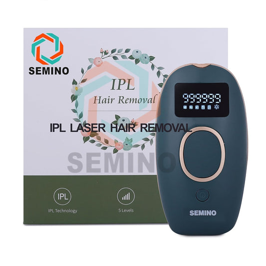SEMINO DUKE IPL Laser Hair Removal Machine For Women And Men Permanent Painless Laser For Whole Body Upgraded To 999,999 Flashes At - Home Hair Remover Device Portable Epilator (Green) - TECHTOYSHUB